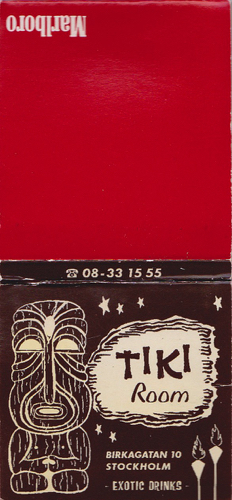 Tiki Room - Matchbook